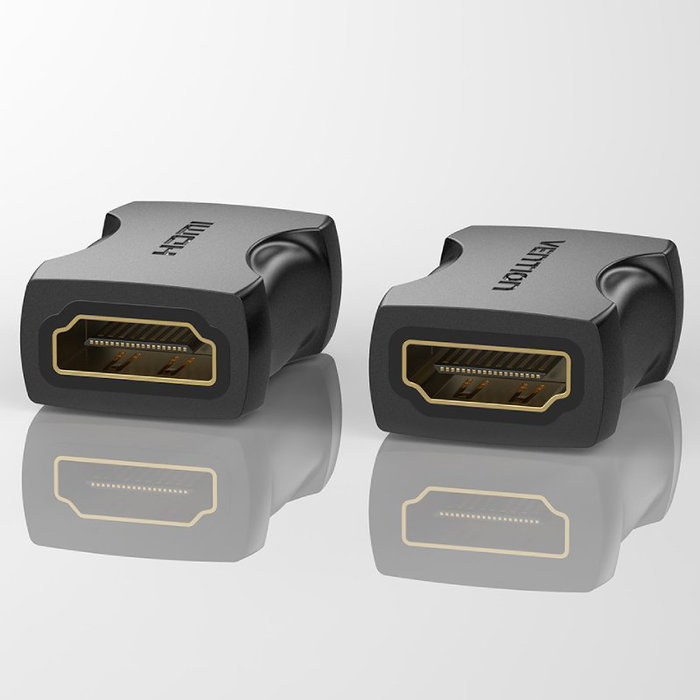 Vention Adaptador HDMI 2.0 4K Hembra a Hembra Negro AIRB0